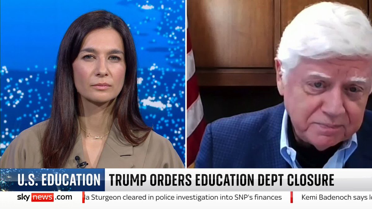 "This is starting to look like Germany in the 30s." Congressman Rep. John Larson warns of unaccountable power, citing a Holocaust survivor’s concerns about US democracy and criticising Congress for its inaction. #TheWorld with Yalda Hakim