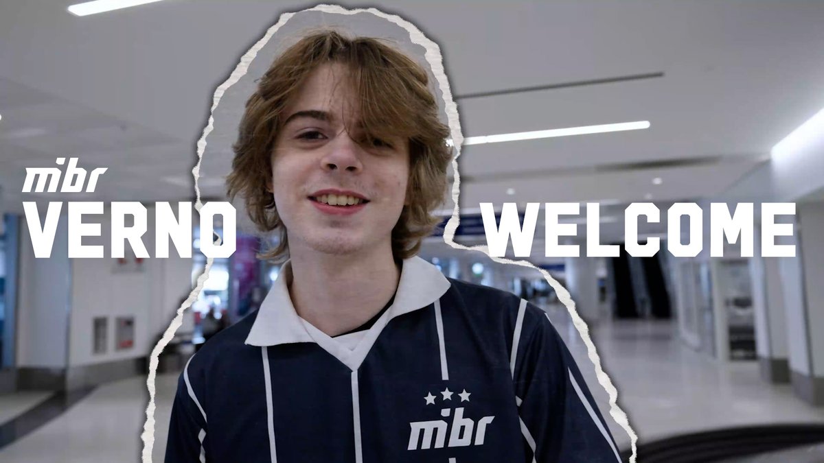 🇧🇷 Buscamos melhorar a cada dia. E juntos, com certeza, seremos. Seja bem-vindo, @Vernofps! 🇺🇸 We’re always trying to get better. And together, surely, we will be. Welcome, @Vernofps! Dia 22, o MIBR joga. 🔥