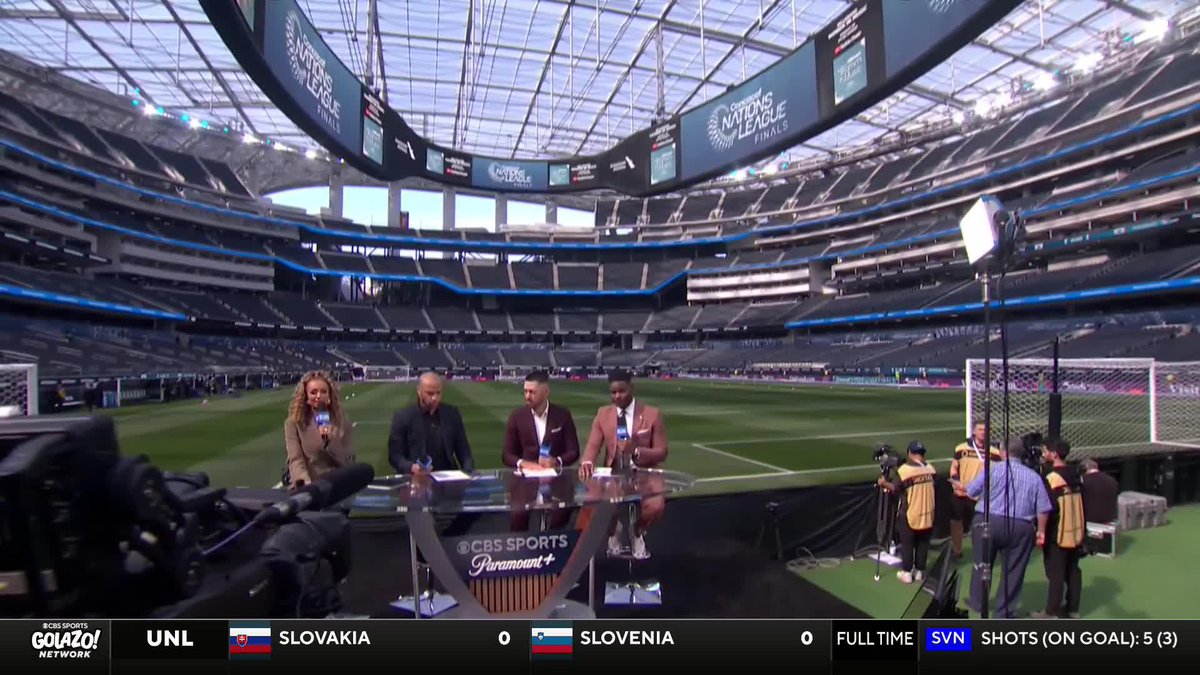 Concacaf Nations League action starts now ⭐ Join Kate Abdo, Clint Dempsey, Maurice Edu and Hollywood star Thierry Henry 🤩😂