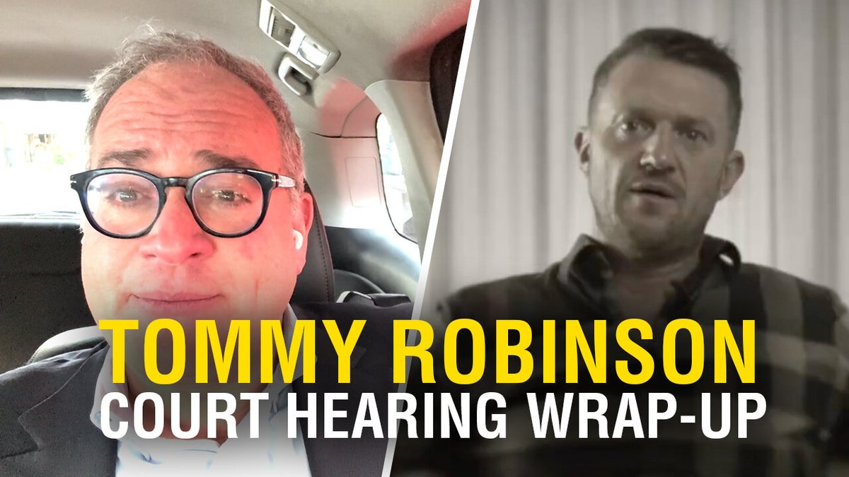 What I saw at the Tommy Robinson hearing today Today Tommy Robinson (Tommy Robinson 🇬🇧) had a hearing at the Royal Courts of Justice. The judge was Martin Chamberlain. The question at hand was this: are Tommy’s prison conditions dire enough that he needs an expedited hearing to review how the prison is treating him? As in: are things so bad that the courts need to move very quickly to review things — as opposed to their normal, slow pace? On Tommy’s team was prison lawyer Sara Watson and a barrister named Alisdair Williamson, KC. (Williamson was Tommy’s successful lawyer last year, when the Metropolitan Police tried to ban Tommy from going into the city of London. He’s really good.) On the other side was a battery of government lawyers — I counted four, led by Tom Cross, KC. Just stop for a moment to think about that: the UK government hired FOUR lawyers, at taxpayers expense, to fight against Tommy Robinson’s request to have an expediting hearing to review his atrocious treatment in prison. They probably spent more than £150,000 of tax dollars just on today’s battle. (Imagine if Keir Starmer put that much energy and effort into fighting real crime in the UK.) It’s not justice. It’s a vendetta. I’ve attended a lot of trials for Tommy over the years; he’s won some and he’s lost some. But this one felt good. Tommy’s team had a report from an expert psychologist who went to prison to examine Tommy. She found that, being kept in a small cell 21 hours a day, for more than 140 days, has induced a kind of PTSD in Tommy. The government didn’t even try to contradict those findings. They did, however, try to say that Tommy had all the privileges he could ask for, including visits, phone calls, a computer, TV and the like. But as the government lawyer was saying that, Tommy — who was on a video link from prison — started waving his hands, signalling to the judge that he had something to say. The judge stopped the proceedings and invited Williamson to phone Tommy to see what the fuss was about. The court took a half hour break. And then something incredible happened. The government lawyer had just been bragging about how luxurious Tommy’s treatment was — including how many phone calls he could make. But when the court resumed, Tommy held up a sign to the video camera in his prison video room. And on it, he wrote that the prison had cut off the phone call in the middle of his conversation with Williamson! The judge saw that note and asked what happened. And indeed it was true: literally in the middle of Tommy’s conversation with Williamson, the bullies at the prison cut off the phone call, as they have done to him so many times before. As Williamson said to the judge, the one act of misconduct that the entire court witnessed proved that when it came to Tommy, there’s a big difference between what the prison says and what the prison does. The judge was angry — remember, it was he who had asked Williamson to consult with Tommy; it was an important part of the hearing, to make sure the judge had all the facts. The bullies at the prison weren’t just messing around with Tommy this time; they were messing around with a judge. The judge tore a strip off the government lawyer, and had a one-hour break for Tommy to talk to his lawyers properly. When we all resumed, the judge said the prison’s shenanigans had delayed things so much, the judge wasn’t ready to release his ruling today — he’ll do that tomorrow. What a note to end on. I’m not saying it’s a sure thing that Tommy is going to win. But it couldn’t have been a clearer illustration of how the prison casually abuses Tommy, and gaslights him about it. Except this time, they didn’t seem to realize they were fighting with the judge, too. It was quite a dramatic moment. I spoke to Williamson after the hearing, and he says he’ll share the ruling with me tomorrow when the judge releases it — I’ll make sure to send you an email with the results as soon as I can. What a day. I’m on my way back to Canada now, but I’m very glad I came. My live-tweeting had millions of views today from around the world — a lot of people are interested in Tommy’s case. There were a few journalists there from the mainstream media, including a few real Tommy-haters. I recognized one of them from the BBC. So it feels great knowing that my tweets and videos will have far more viewers than their anti-Tommy propaganda. I’m so glad I came! My flight from Canada was seven hours each way, plus the taxi ride in from Heathrow was another hour each way. That’s a sixteen-hour round-trip journey, for just a few hours in court. But I’m really glad I made the trip. REPORT by Ezra Levant 🍁🚛: