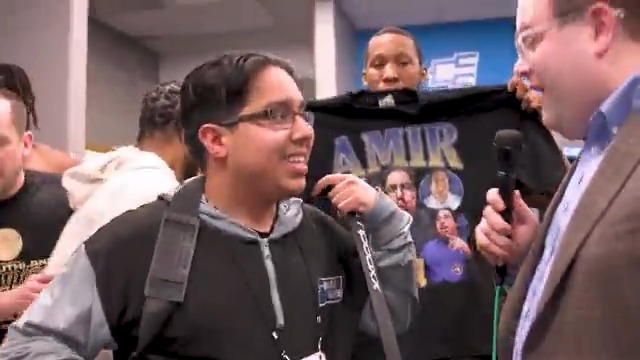 NEW: My 1-on-1 Amir “Aura” Khan after McNeese’s upset win over Clemson! With special appearances from the Cowboys. 😂😂😂