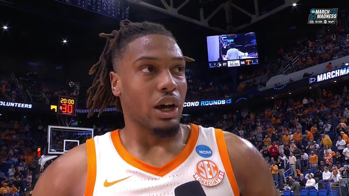 Chaz Lanier tells Allie LaForce the scouting report's been a big reason for his big start against Wofford.