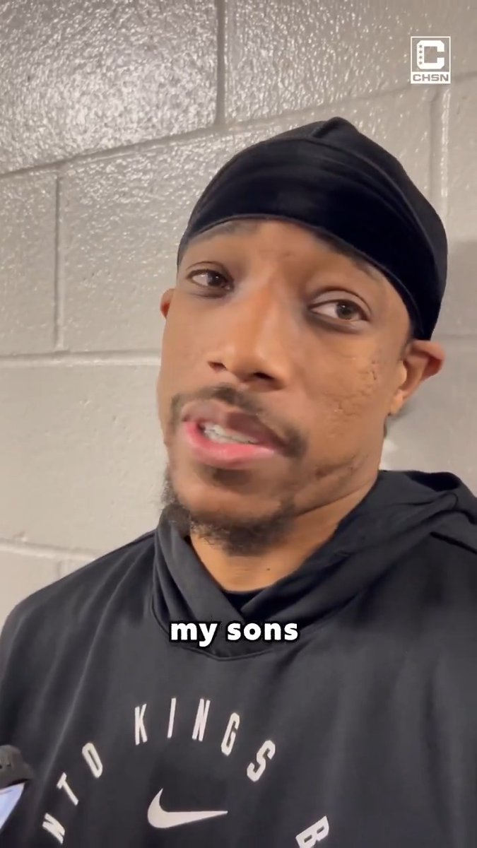 DeMar DeRozan speaks very highly of Coby White and the hot streak he has been on 🔥