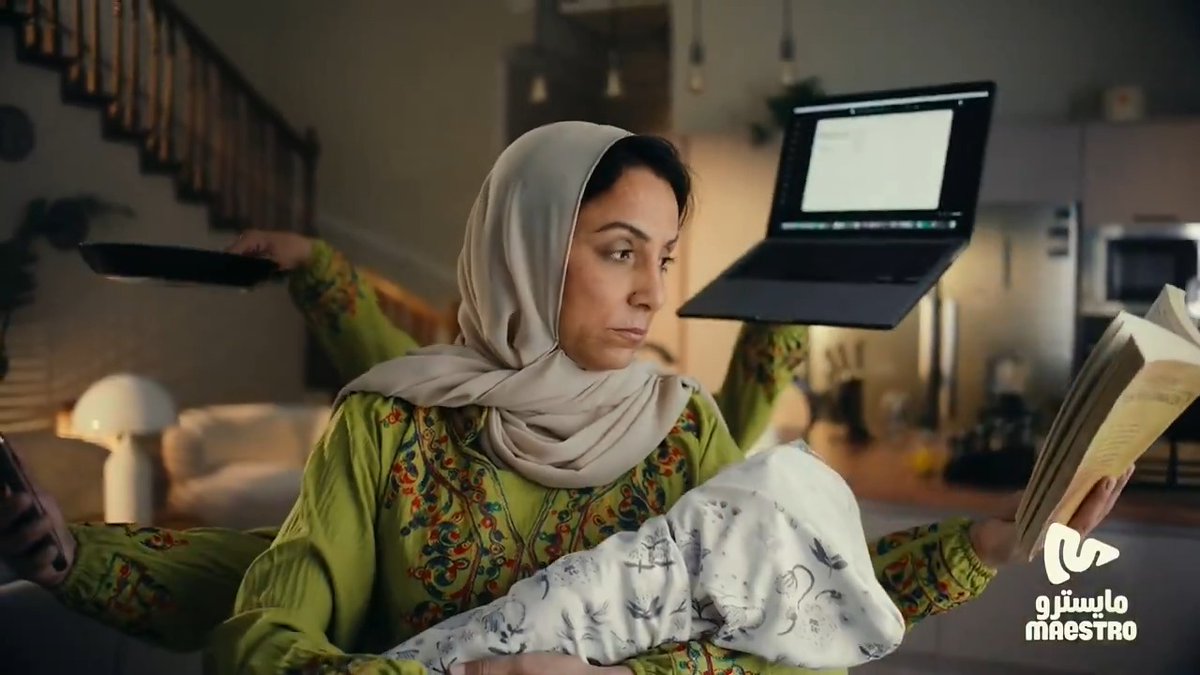 قبل تسأل، عندها الجواب.. قبل تحتار، عندها الحل.. وقبل تطلب، تلقاه قدامك! 🎯👏 لأن أمي دايمًا قدها.. ودايمًا تعرفها وهي طايرة! ❤️ #أمك_قدها_ومايسترو_بظهرها