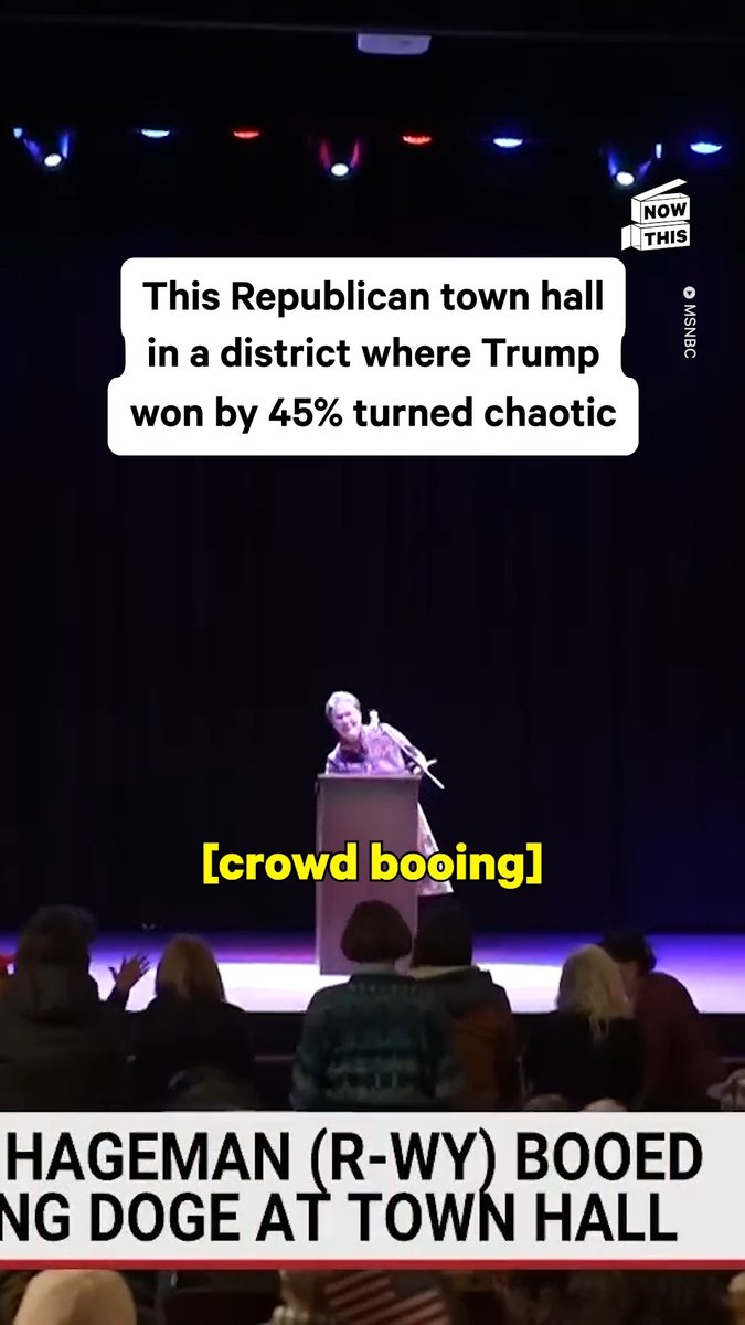 Doubt this is what Rep. Harriet Hageman expected at her town hall in deep-red Wyoming