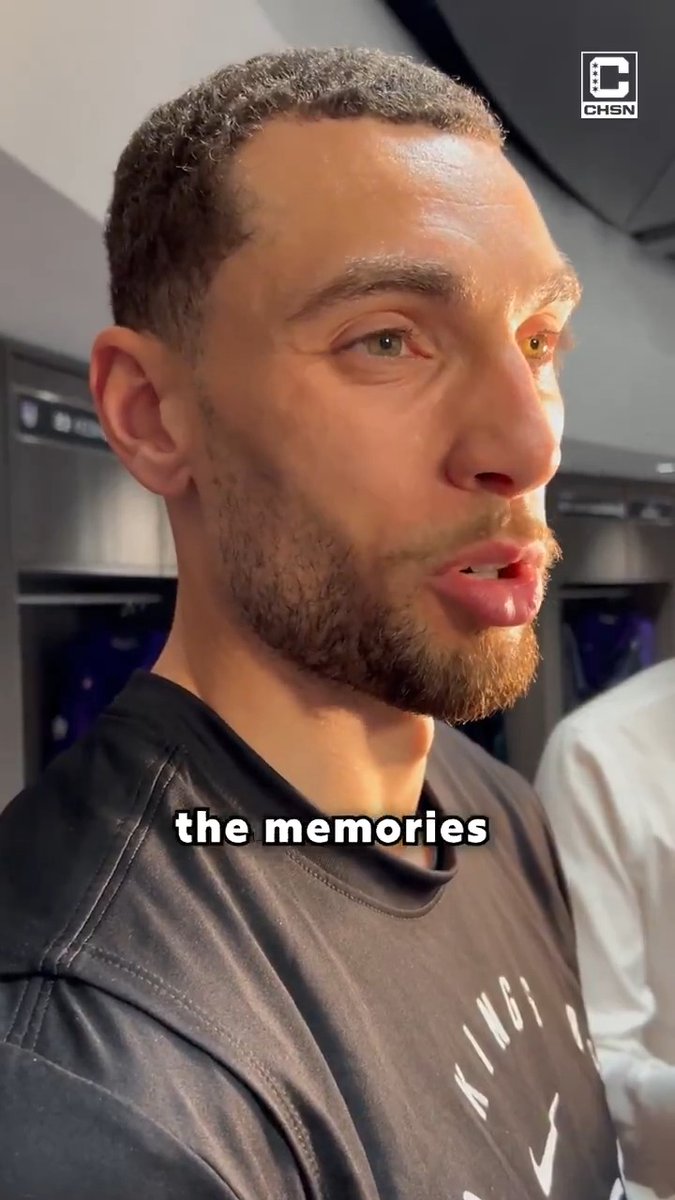 "I put that jersey on with a lot of pride. I loved Chicago. Always will." Zach LaVine on his time as a Chicago Bull 🥹