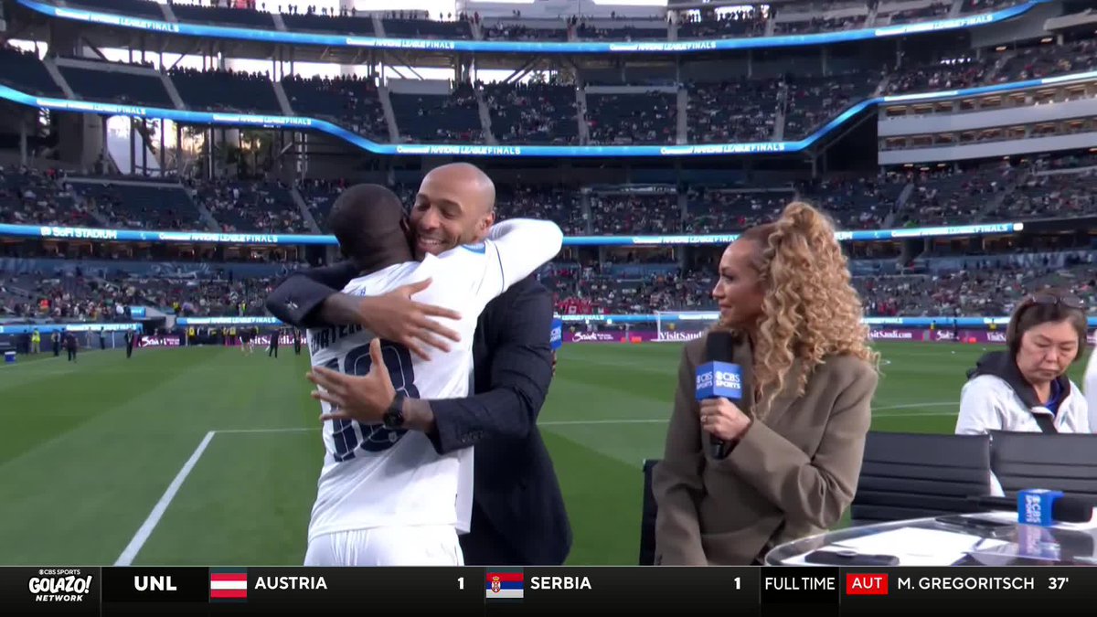 “Last night, they asked me who my childhood idol was, and I said Thierry Henry… I scored, saw you, and knew I had to come say hi.” Cecilio Waterman shares the story behind his celebration with Thierry Henry and shares what to expect from Panama in the Concacaf Nations League final 🇵🇦