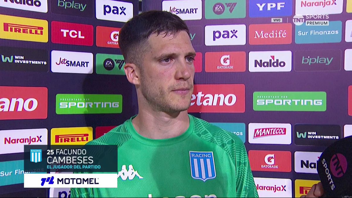 "DEJAME AGRADECERLE A GABI ARIAS QUE ME AYUDA MUCHÍSIMO Y A GUSTAVO CAMPAGNUOLO QUE ES MUY IMPORTANTE PARA MÍ" 👉 Facundo Cambeses