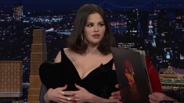 “It was actually an exploration of each other’s present, past, and future.” -Selena Gomez on the inspiration for her collaborative album with benny blanco, I Said I Love You First ❤️ #FallonTonight