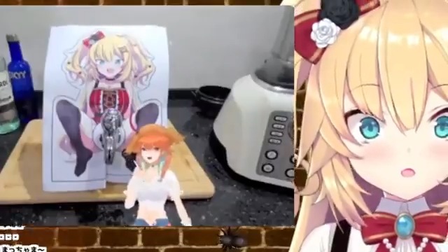 VTuberのニュース はあちゃまレストランで メニューを考えるリスナーに 目が点になる、赤井はあと はぁ「てんs。。」(天才?)
