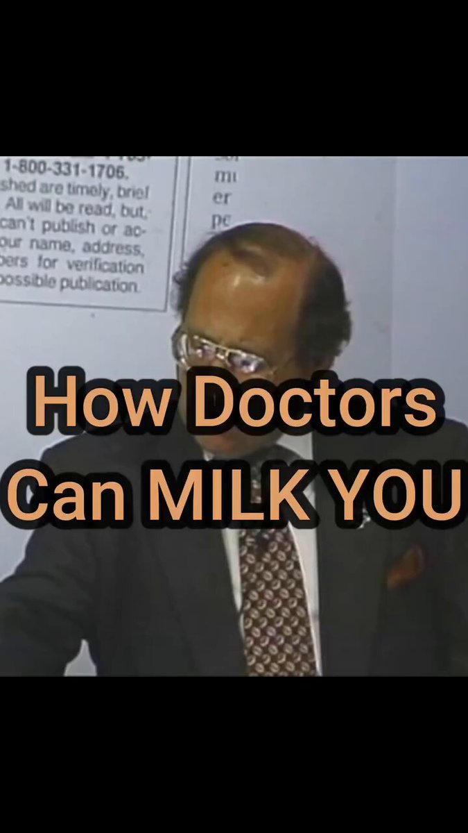 Doctors get paid even if their treatments don't work, even if you didn't need that CT scan or MRI, and even if you die.