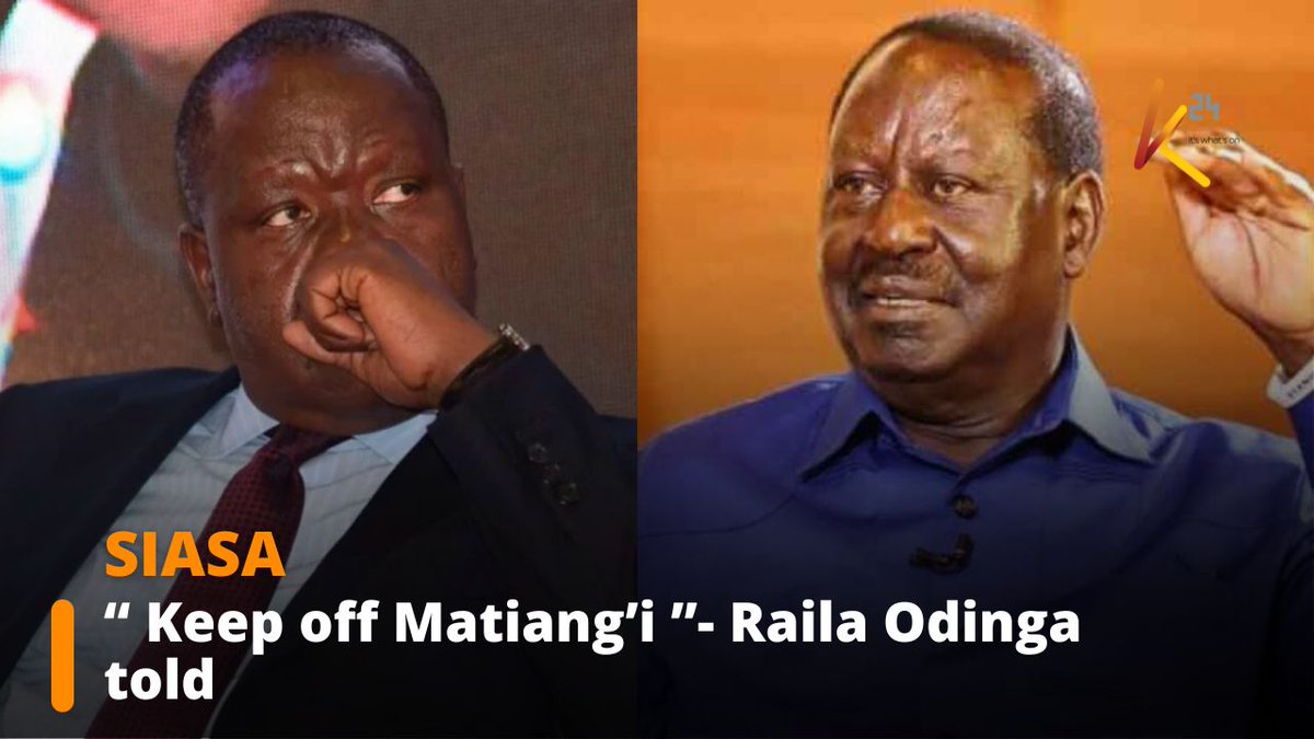“ Keep off Matiang’i ”- Supporters tell of Raila Odinga over recent remarks in Kisii concerning Matiang’i’s presidential bid