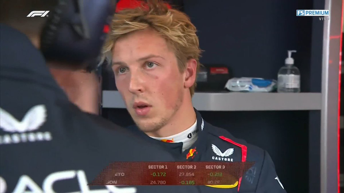 LAWSON QUEDA ELIMINADO EN LA SQ1 ❌ El piloto de Red Bull no pasó a la siguiente fase de la clasificación para la Sprint. Doohan, Gasly, Hulkenberg y Ocon también quedan fuera. #F1xFSMX