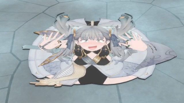 平面化、氷漬けアニメーション 音が流れるので注意