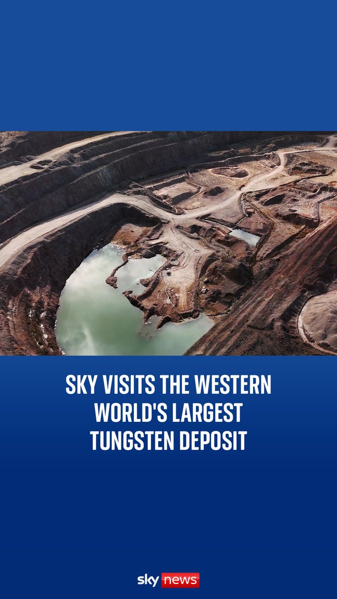 Sky's Ed Conway visits the Hemerdon Mine in Devon, which has the Western world's largest tungsten deposit. It could become the West's largest producer.