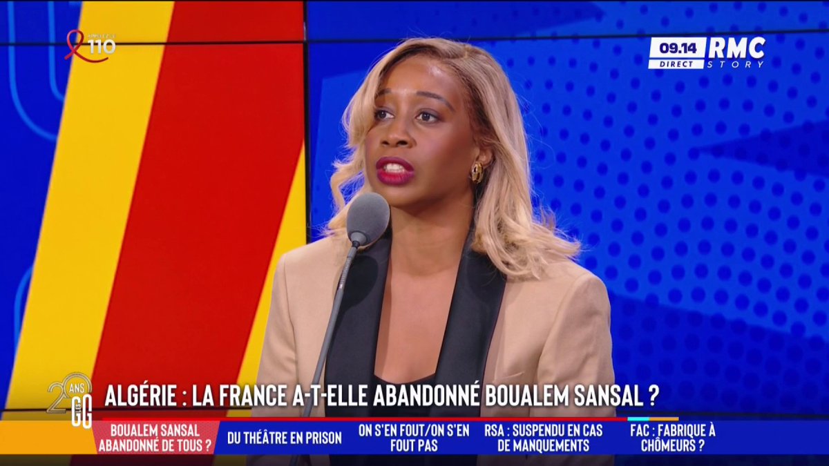🇩🇿 La France a-t-elle abandonné Boualem Sansal ? 🗣️ Joëlle Dago-Serry : "Il faut avoir un peu moins d'arrogance avec l'Algérie ! Il va falloir commencer à traiter les pays des anciennes colonies d'égal à égal..." 🗣️ Antoine Diers : "Tu valides la propagande algérienne !" #GGRMC