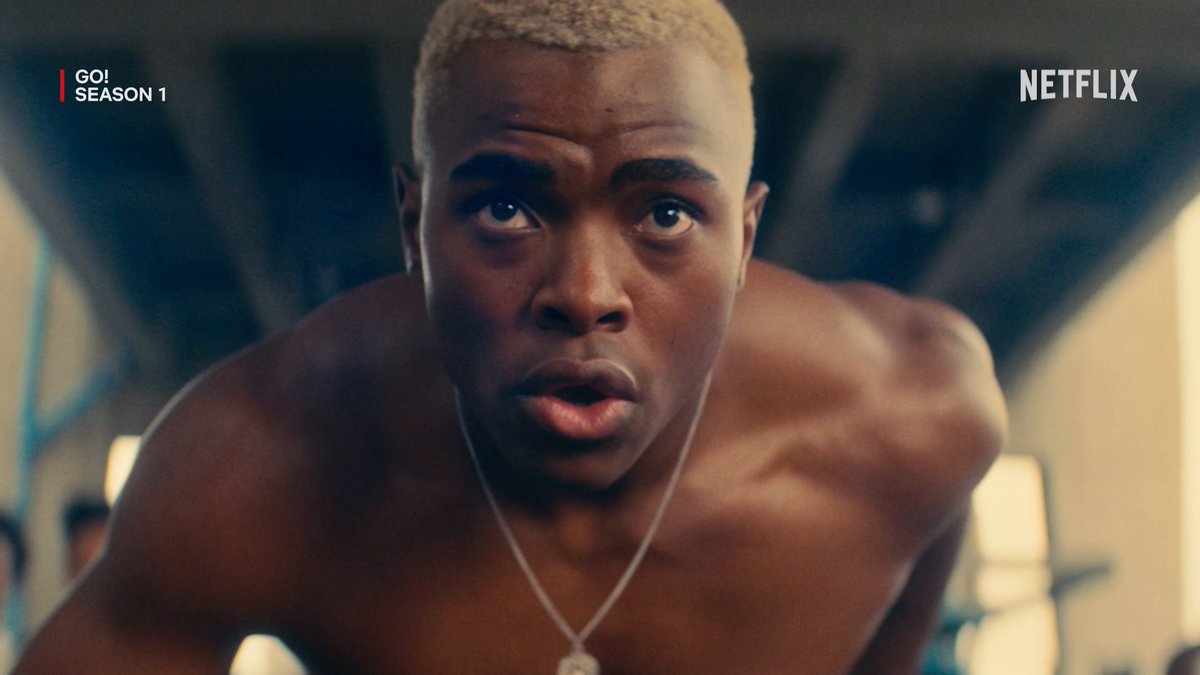 On your marks! Get set! Ready? #Go! is now playing only on Netflix 🔥