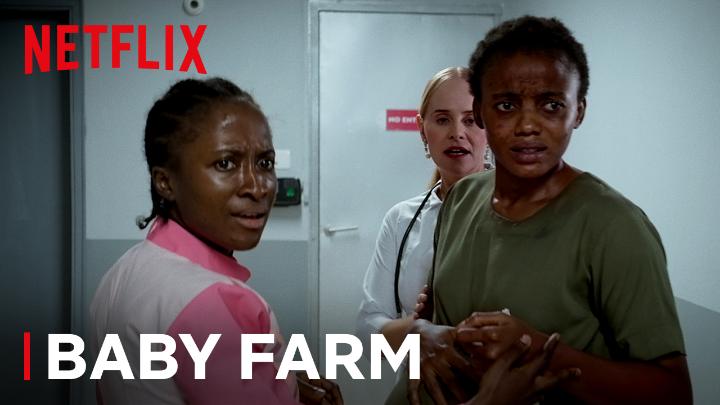 Carry your pikin run. Baby Farm is now playing🤰🏾