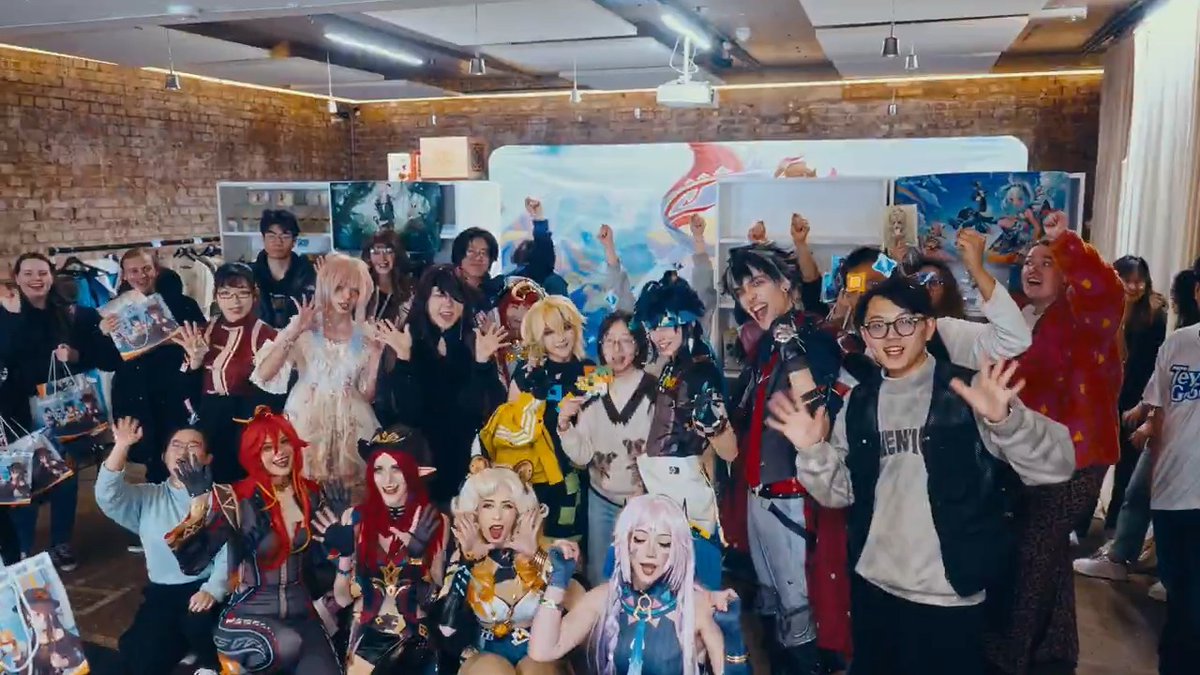 Hey Traveler! The Genshin Impact Pop-up Store Event in London has concluded successfully! Thank you for your enthusiastic participation! See you at our next stop! #GenshinImpact #TeyvatGoods #TeyvatGoodsUK