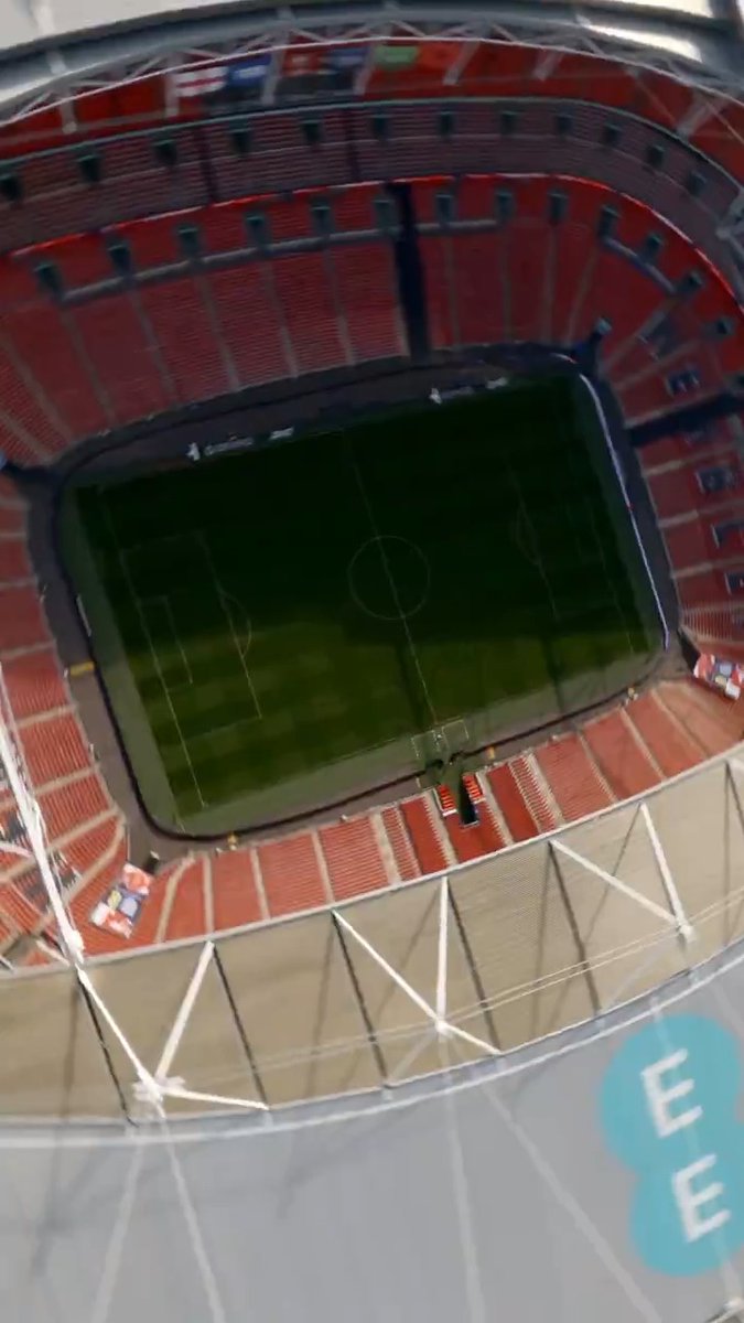 A new era begins. Welcome to Wembley. 🏟️🔥