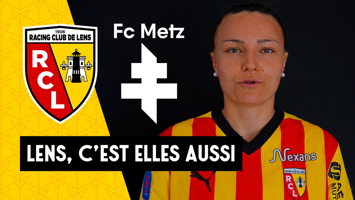 « 𝗟𝗘𝗡𝗦, c'est 𝗘𝗟𝗟𝗘𝗦 aussi. » 🔴🟡 Engagées dans la course à la montée en Arkema Première Ligue, les Lensoises vous donnent rendez-vous au stade Bollaert-Delelis le samedi 19 avril à 15h00. 👉 #RCLFCM #RCElles