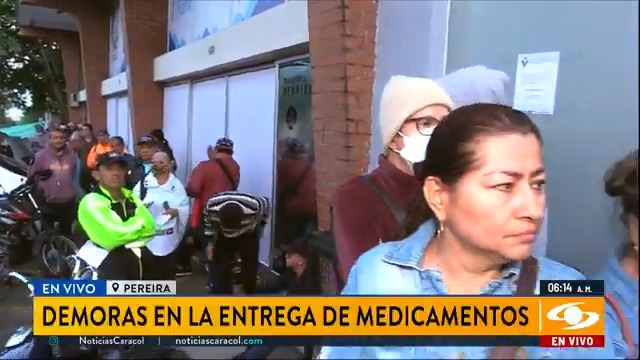 En Pereira usuarios del sistema de salud viven un caos desde hace dos semanas por la falta de medicamentos. Este es el panorama. Más en