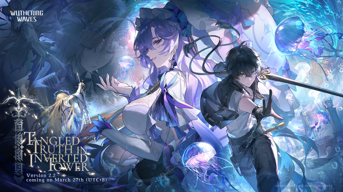 Wuthering Waves Version 2.2 Official Trailer | Tangled Truth in Inverted Tower This was where everything started, the origin of the second Dark Tide. Wuthering Waves Version 2.2 "Tangled Truth in Inverted Tower" is set to launch on March 27 (UTC+8)! #WutheringWaves