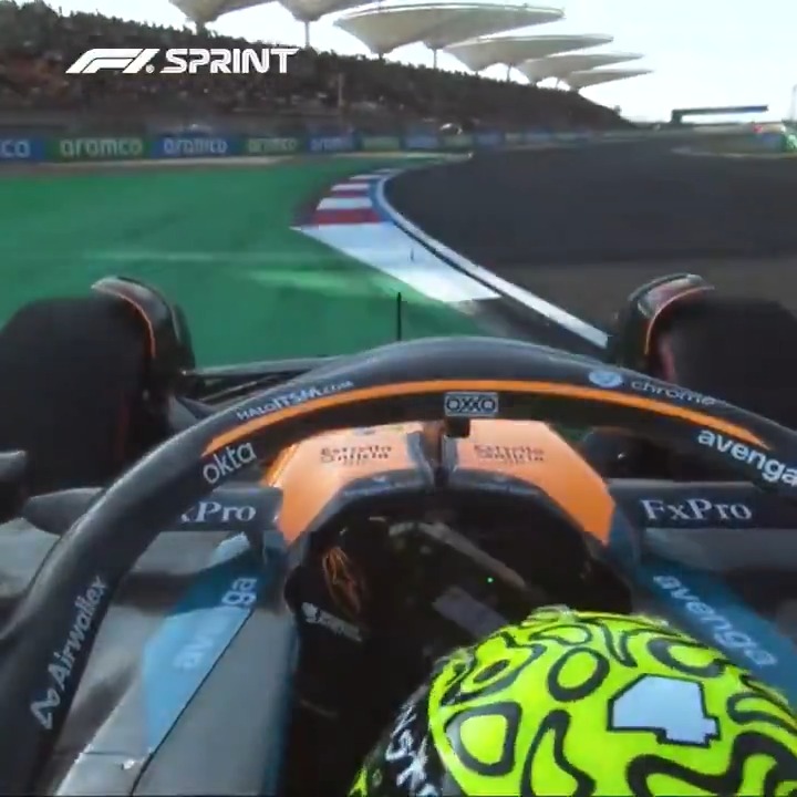 He was favourite for #F1Sprint pole but a mistake at Turn 14 cost Lando 😔 #F1 #ChineseGP