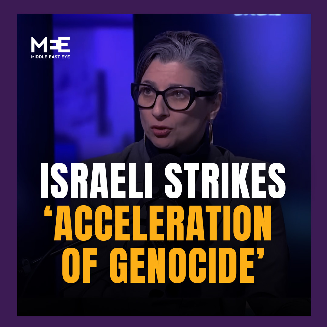 “We have failed to prevent genocide.” UN special rapporteur Francesca Albanese called Israel’s continued bombardment of Gaza an “acceleration of genocide”, in an interview with Channel 4 News on Tuesday.
