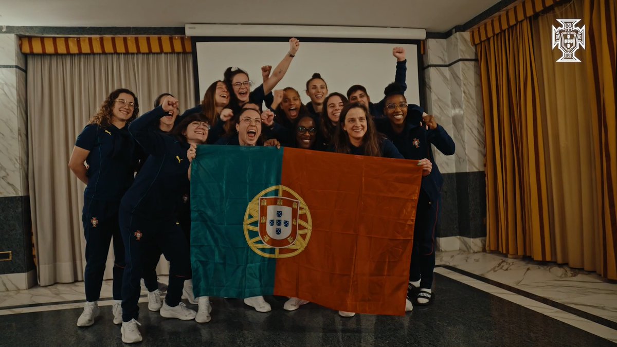 Primeiro Mundial de Futsal Feminino: Presente! ☝️🇵🇹 #FazHistória | #WFutsal