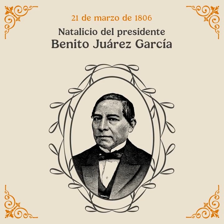 "Benito Juárez": Porque hoy se cumplen 219 años desde su nacimiento.