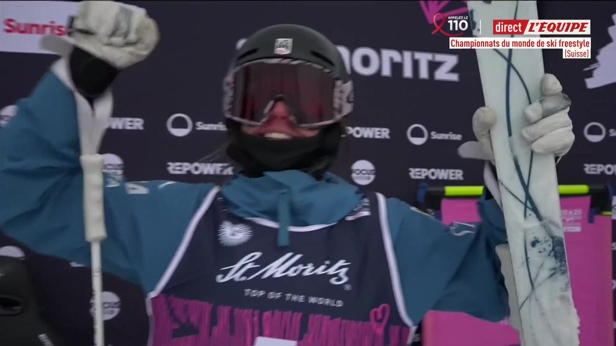 🇫🇷 A la surprise générale, Perrine Laffont est éliminée dès les quarts de finale des Mondiaux de ski de bosses parallèle à Engadin ! #lequipeSKI