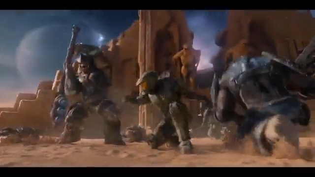 They nailed this Master Chief fight scene