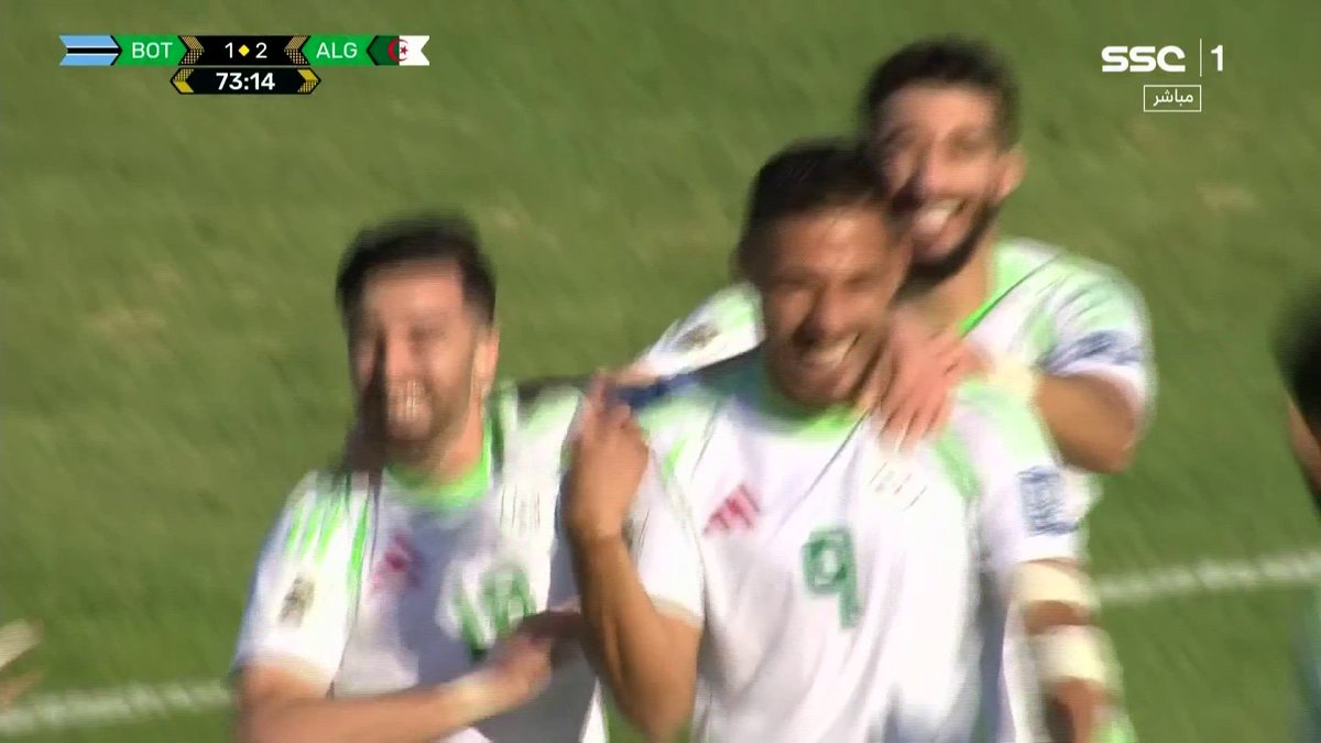 هدف ثاني لـصالح عمورة هدف ثالث لصالح الجزائر الجزائر تحسم كل شيء بثلاثية 💚🇩🇿