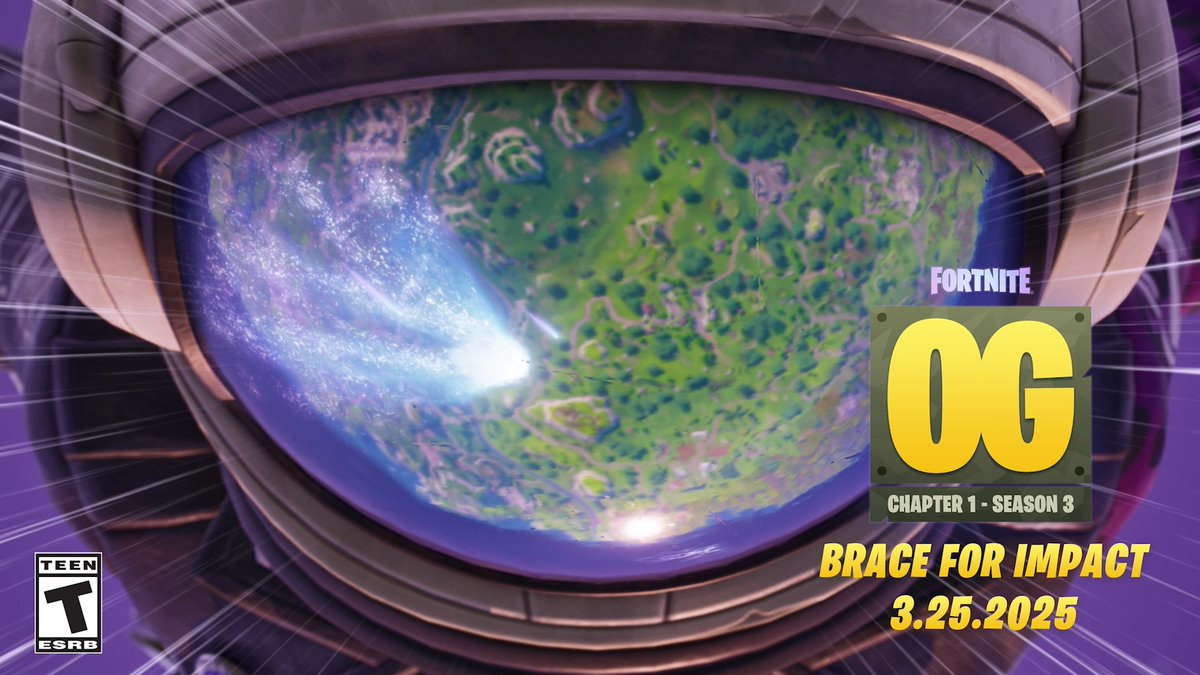 Why crash out when you could crash in? Back to where it all started…OG Season 3 launches March 25 🚀