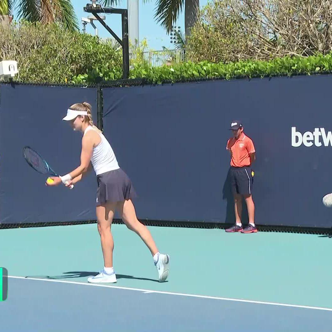 😮‍💨 this drop volley #MiamiOpen