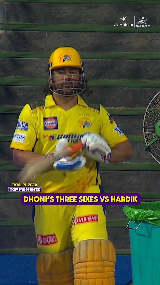 He came, he saw, he hit 6, 6, 6! ๐ฅ When #MSDhoni got Wankhede to switch from ๐ to ๐, because ๐บ๐ฆ๐ฉ ๐๐๐ ๐ฉ๐ข๐ช, ๐บ๐ข๐ฉ๐ข๐ฏ ๐ด๐ข๐ฃ ๐ฑ๐ฐ๐ด๐ด๐ช๐ฃ๐ญ๐ฆ ๐ฉ๐ข๐ช! ๐ #IPLonJioStar ๐ #CSKvMI | SUN, 23rd March, 6:30 PM | LIVE on JioHotstar & Star Sports Network | #TATAIPL