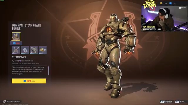 NEW IRON MAN SKIN IN MARVEL RIVALS