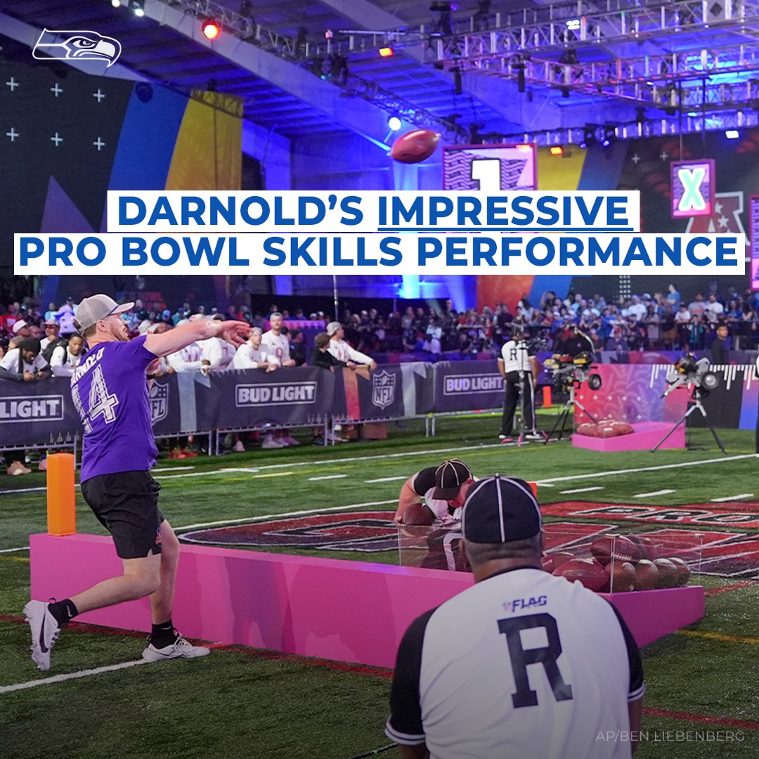 Sam was on fire during the Pro Bowl Games. 🎯