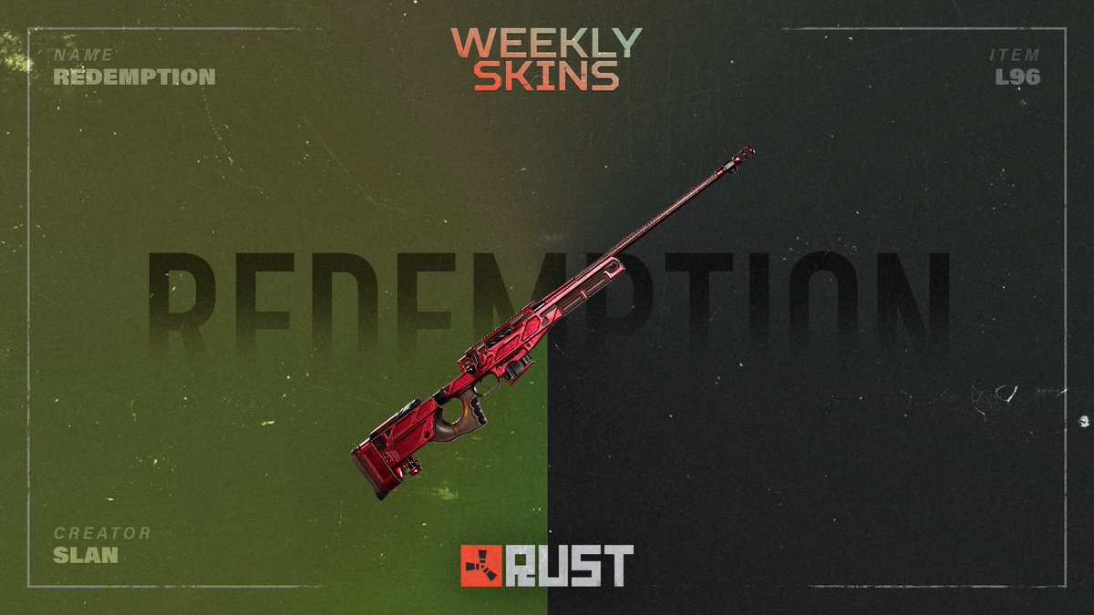 This week's community skins are live! 🔎🔫💥 View the full collection here: