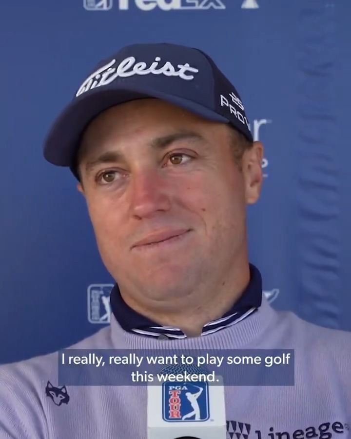 The cut line anxiety is 𝗿𝗲𝗮𝗹. Justin Thomas with an honest reflection after his second round Valspar Championship.