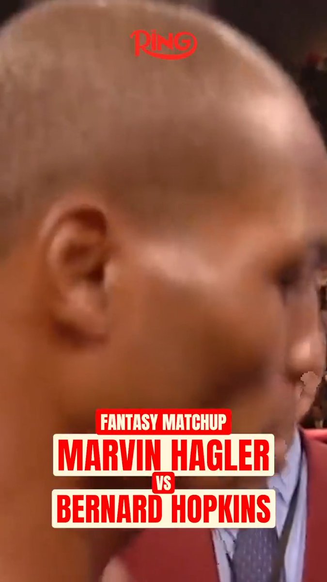 Fantasy matchup! Marvelous Marvin Hagler vs Bernard Hopkins 🤩 Who would win this fight❓