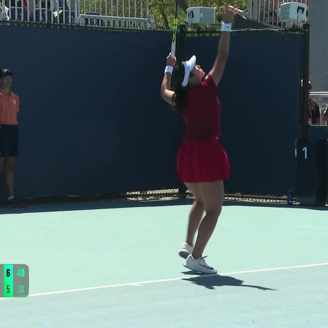 what a win! 🇵🇭 Alexandra Eala defeats Ostapenko 7-6(2), 7-5! #MiamiOpen