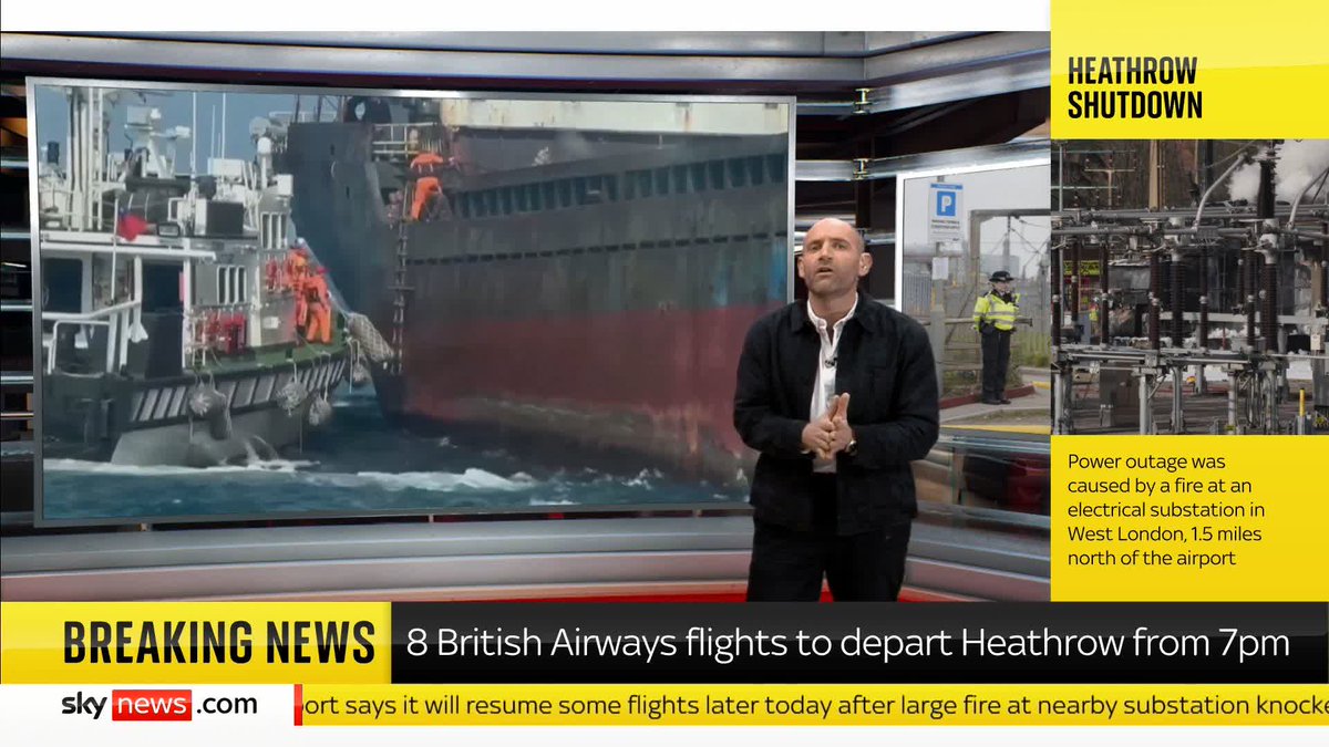 How did one power substation force the closure of one of the largest international airports in the world? Data and Forensics Correspondent Tom Cheshire explains what it tells us about the vulnerability of UK infrastructure. 📺 Sky 501 and YouTube