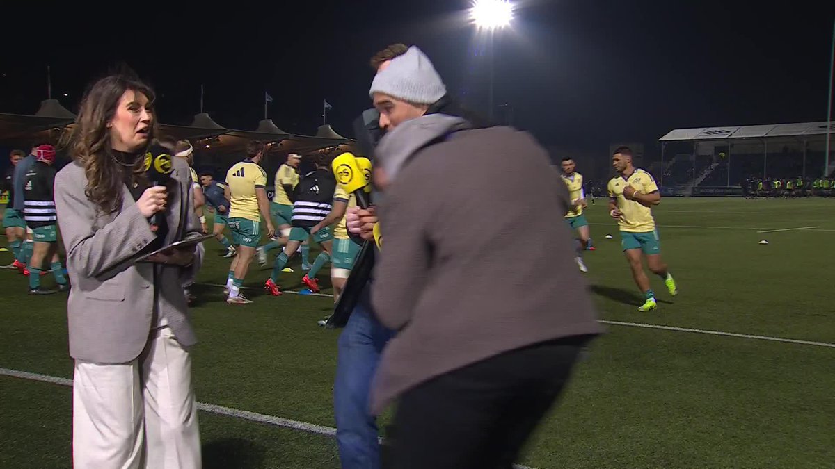 "Terrible technique!" 🗣️ ryan wilson watches (and recreates) his tackle on Simon Zebo in the 2015 Final 😂
