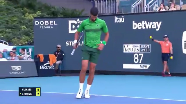 Trademark Novak Djokovic โข๏ธ Miami Open | #MiamiOpen | Novak Djokovic