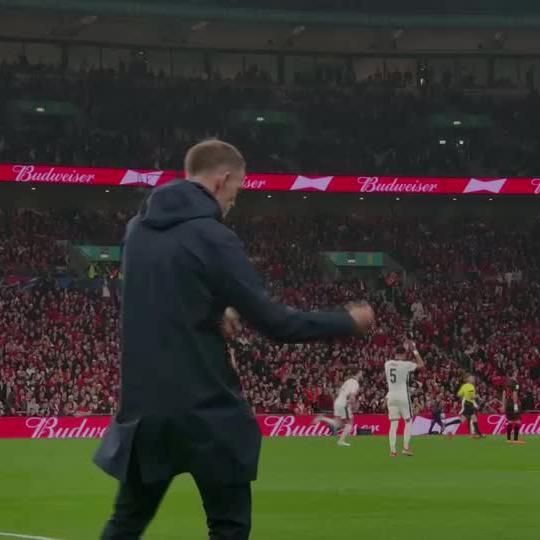 Dream debut for Myles Lewis-Skelly 🥹🏴󠁧󠁢󠁥󠁮󠁧󠁿 The 18-year-old scores his first England goal after a great through ball from Jude Bellingham 🤝 📺 Stream #WCQ live: