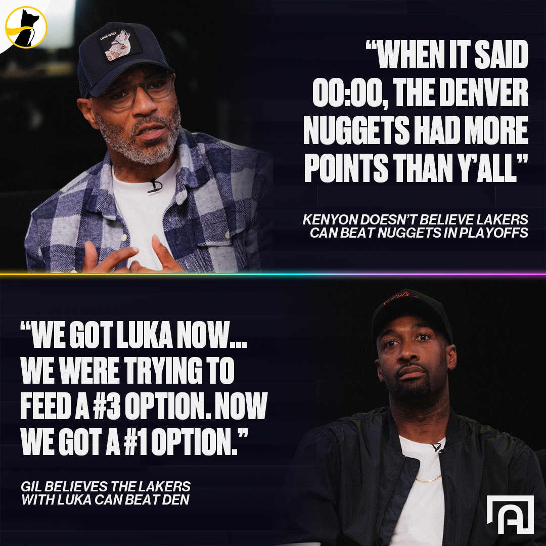The Lakers vs Nuggets playoff series gonna be a movie 🍿🏀