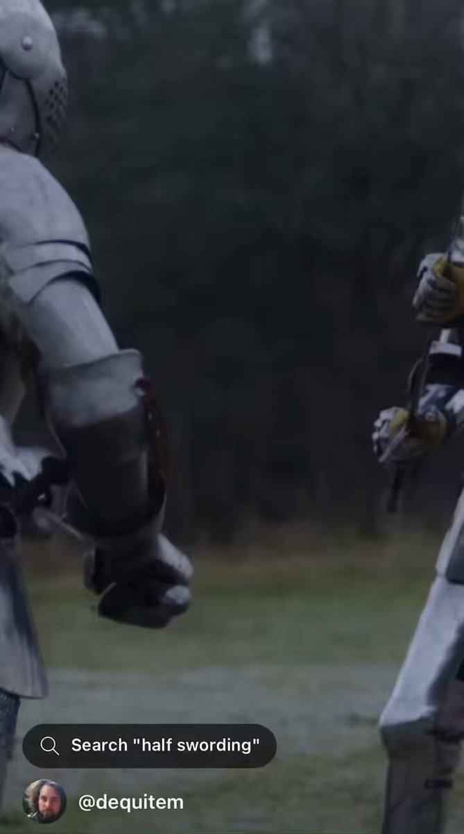 It's hard to imagine how difficult battles would be in the high middle ages with lines of these guys fighting each other.