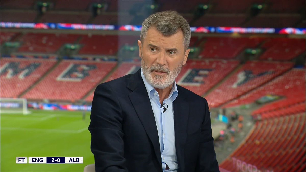 "He won't have to worry about where he wants to play, because he won't be playing" 😐 Roy Keane was not impressed with Phil Foden tonight #ITVFootball | #ThreeLions